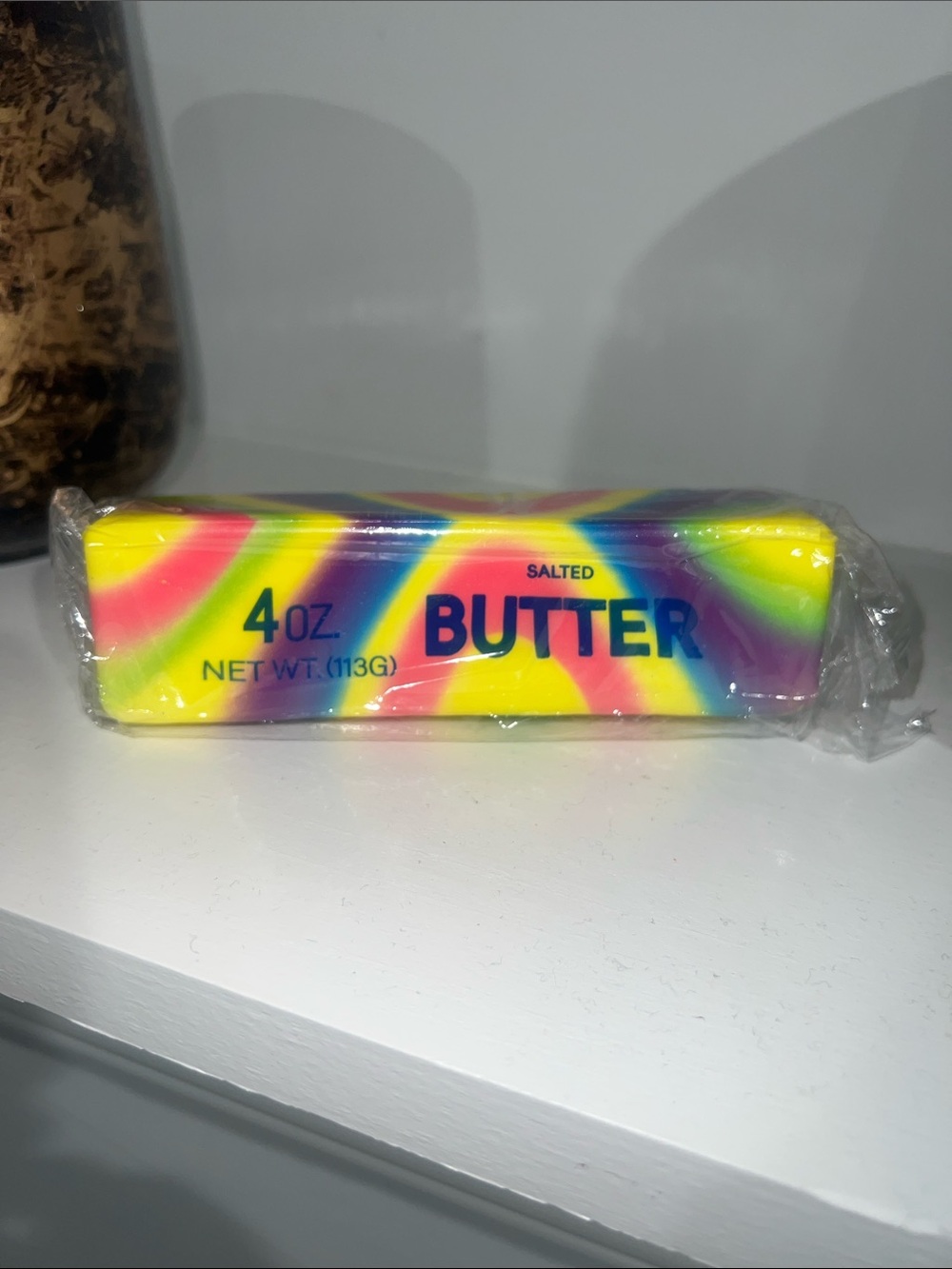 Colorful Salted Butter Squishy Toy